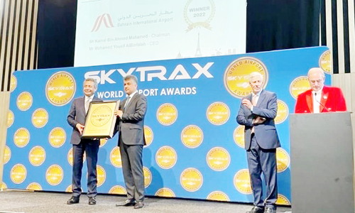 ബഹ്​റൈൻ എയർപോർട്ടിന് അംഗീകാരം