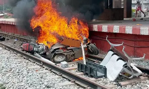 agnipath protest 09878