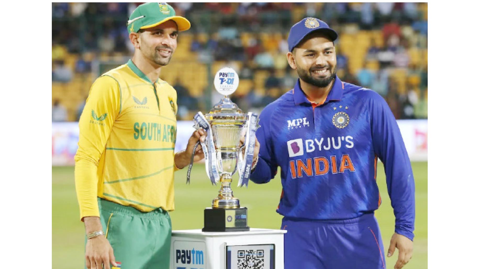 ഇന്ത്യ-ദക്ഷിണാഫ്രിക്ക ട്വൻറി20 പരമ്പര; അവസാന മത്സരം മഴമൂലം ഉപേക്ഷിച്ചു ഇന്ത്യ-ദക്ഷിണാഫ്രിക്ക ട്വൻറി20 പരമ്പര; അവസാന മത്സരം മഴമൂലം ഉപേക്ഷിച്ചു