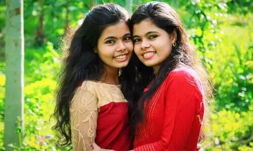 ഇരട്ടകളുടെ ഇരട്ട റാങ്കിന് ഇരട്ടി മധുരം