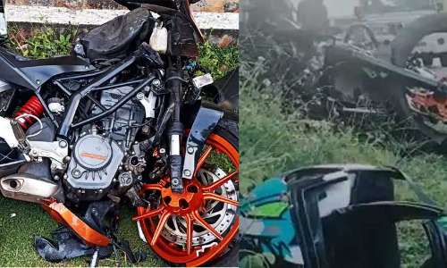 വിഴിഞ്ഞത്ത് മത്സരയോട്ടത്തിനിടെ ബൈക്കുകൾ തമ്മിൽ കൂട്ടി‍യിടിച്ച് രണ്ടുപേർ മരിച്ചു