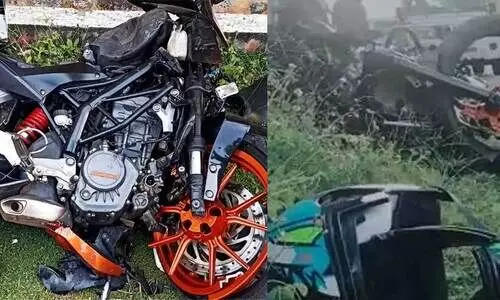 വിഴിഞ്ഞത്ത് മത്സരയോട്ടത്തിനിടെ ബൈക്കുകൾ തമ്മിൽ കൂട്ടി‍യിടിച്ച് രണ്ടുപേർ മരിച്ചു