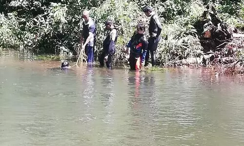 പുഴയിൽ കാണാതായ യുവാവിനായി തിരച്ചിൽ തുടരുന്നു