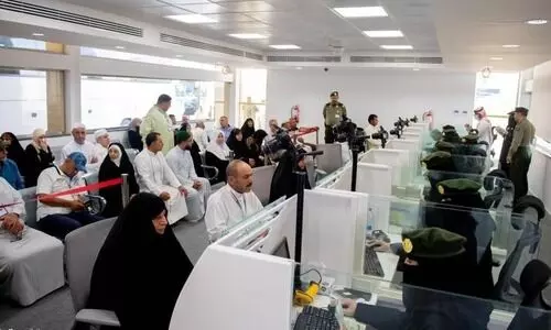 കരമാർഗം ഹജ്ജ്​ തീർഥാടകരുടെ വരവ്​ തുടങ്ങി