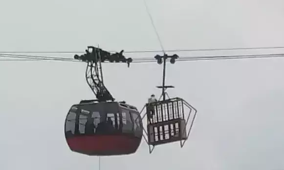 cable car rescue operation