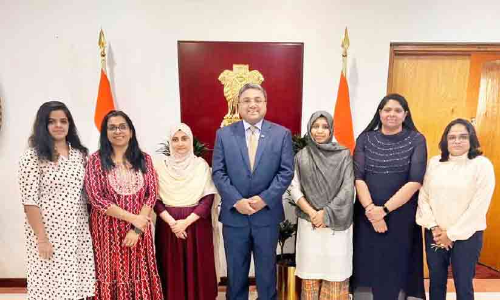 എം.എം.എം.ഇ ഭാരവാഹികൾ ഇന്ത്യൻ അംബാസഡറെ സന്ദർശിച്ചു