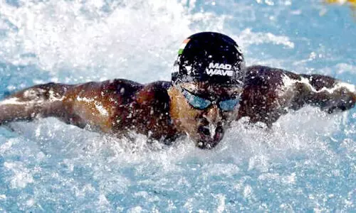 പൊലീസ് നീന്തൽ: കേരളം മുന്നിൽ, സജൻ പ്രകാശിന് ഇരട്ട റെക്കോഡ് സ്വർണം