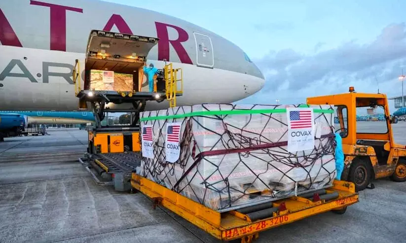 ഖത്തർ എയർവേസ് കാർഗോവഴി പറന്നത് 60 കോടി ഡോസ് വാക്സിൻ ഖത്തർ എയർവേസ് കാർഗോവഴി പറന്നത് 60 കോടി ഡോസ് വാക്സിൻ