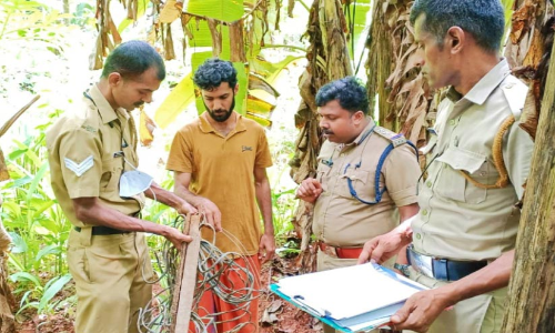 Shock death Evidence taken with defendant