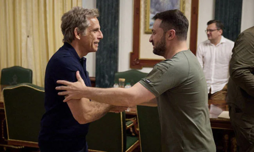 Stiller met zelensky