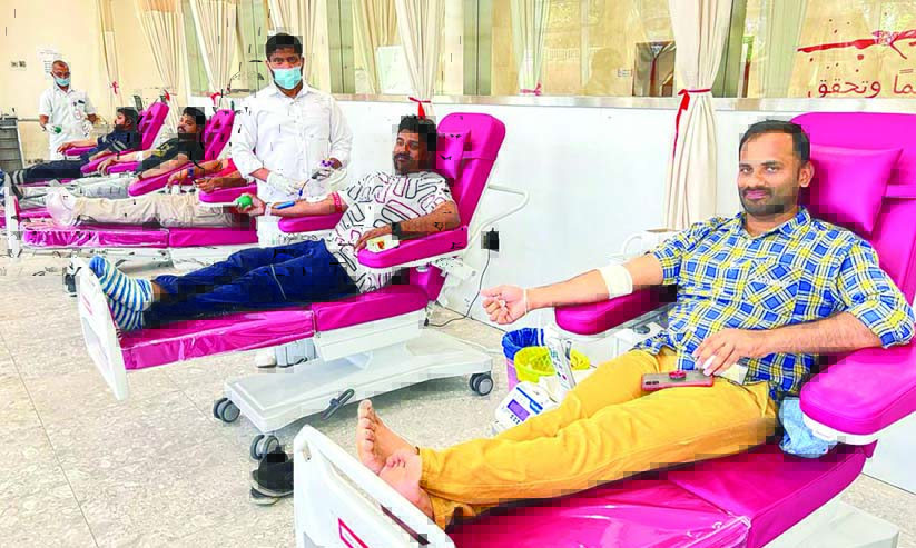 യൂത്ത് ഇന്ത്യ കുവൈത്ത് രക്തദാന ക്യാമ്പ് സംഘടിപ്പിച്ചു