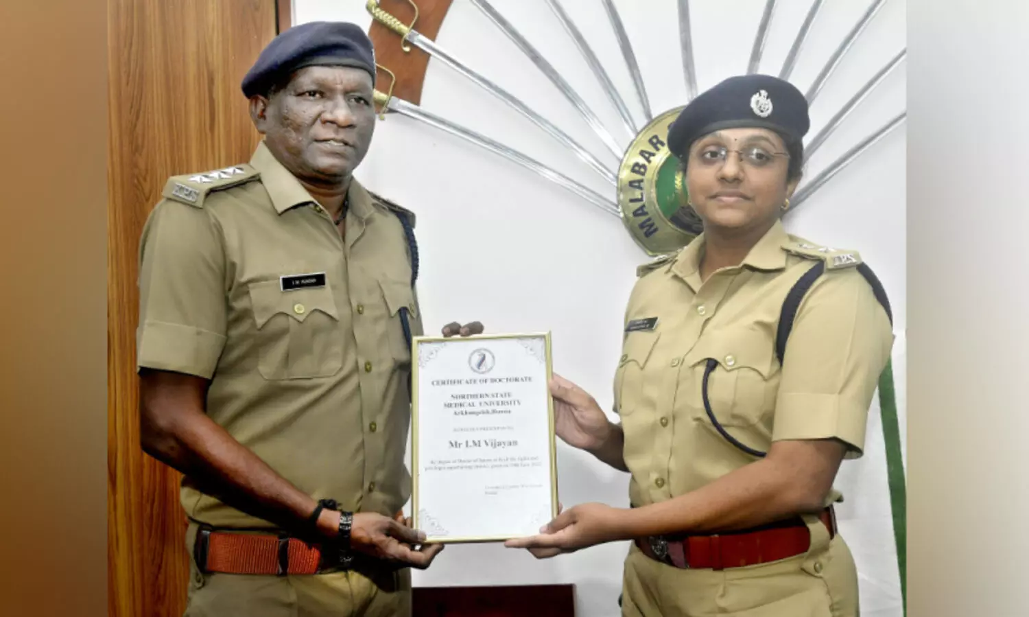 ഐ.എം. വിജയൻ ഇനി ഡോ. ഐ.എം. വിജയൻ