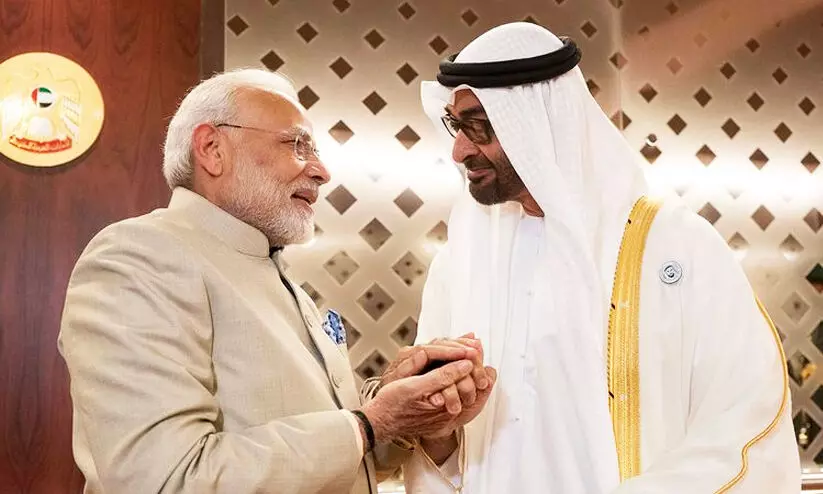 Narendra Modi, UAE visit