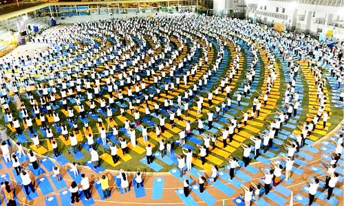 അന്തർദേശീയ യോഗ ദിനം ആചരിച്ചു അന്തർദേശീയ യോഗ ദിനം ആചരിച്ചു