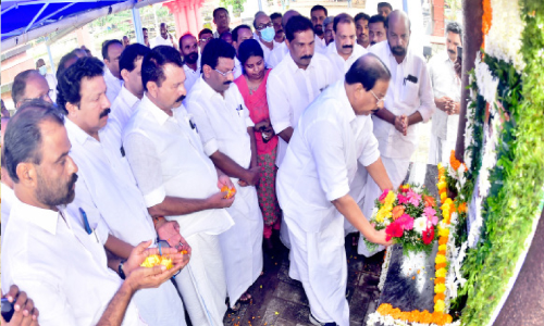 കണ്ണൂരിൽ കെ. സുരേന്ദ്രൻ അനുസ്മരണം