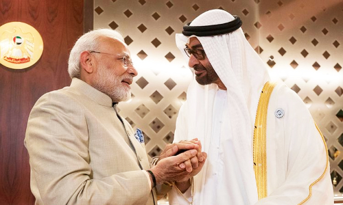 Narendra Modi, UAE visit