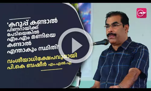 PK Basheer, mm mani, racism
