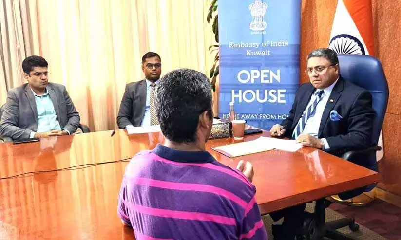 ഇ​ന്ത്യ​ൻ എം​ബ​സി ജ​ന​സ​മ്പ​ർ​ക്ക പ​രി​പാ​ടി