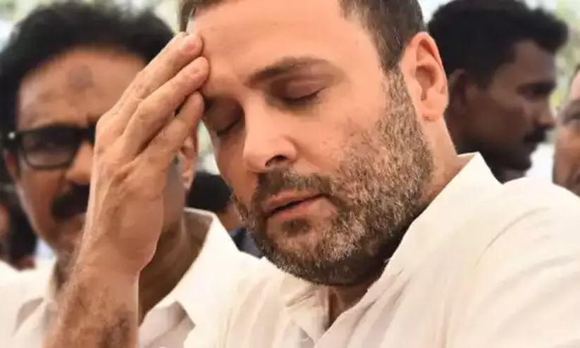 ക്ഷീണിതനാണെന്ന് രാഹുൽ പലവട്ടം പറഞ്ഞെന്ന് ഇ.ഡി.; ക്ഷമയോടെ ചോദ്യങ്ങൾ നേരിട്ടെന്ന വാദം തള്ളി ക്ഷീണിതനാണെന്ന് രാഹുൽ പലവട്ടം പറഞ്ഞെന്ന് ഇ.ഡി.; ക്ഷമയോടെ ചോദ്യങ്ങൾ നേരിട്ടെന്ന വാദം തള്ളി