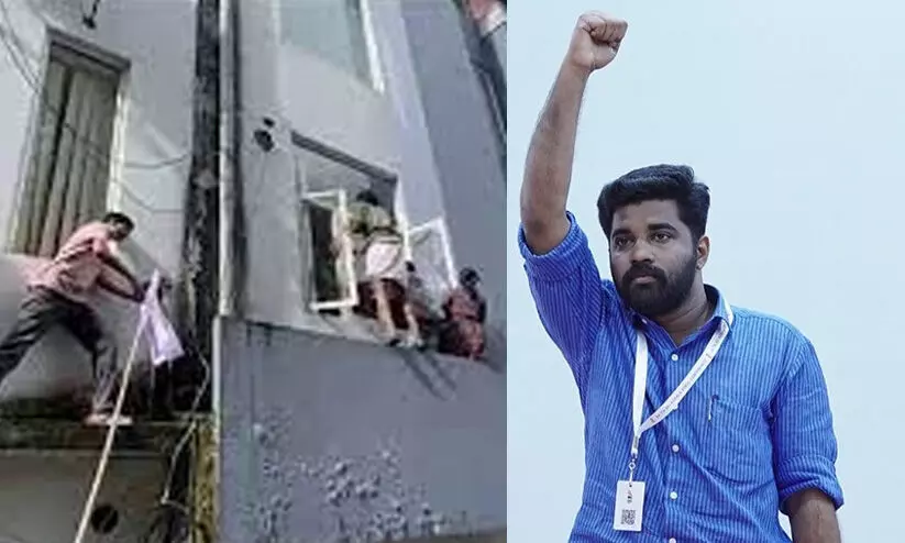 ഇതാണ് ആ ഗുണ്ടാ സംഘടനയുടെ സംസ്ഥാന സെക്രട്ടറി! ഇപ്പോ ജയിലിലാണ് -എസ്.എഫ്.ഐ നേതാവ് പി.എം. ആർഷോയുടെ ചിത്രം പങ്കുവെച്ച് വി.ടി. ബൽറാം ഇതാണ് ആ ഗുണ്ടാ സംഘടനയുടെ സംസ്ഥാന സെക്രട്ടറി! ഇപ്പോ ജയിലിലാണ് -എസ്.എഫ്.ഐ നേതാവ് പി.എം. ആർഷോയുടെ ചിത്രം പങ്കുവെച്ച് വി.ടി. ബൽറാം