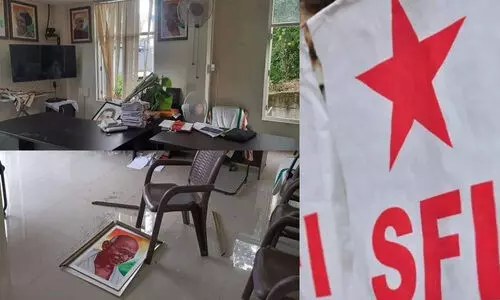 രാ​ഹു​ൽ ഗാ​ന്ധി​യു​ടെ ഓ​ഫി​സ് ആക്രമണം: എ​സ്.​എ​ഫ്.​ഐ വ​യ​നാ​ട് ജി​ല്ല ക​മ്മി​റ്റി പിരിച്ചുവിട്ടു