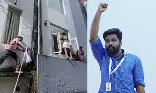 ഇതാണ് ആ ഗുണ്ടാ സംഘടനയുടെ സംസ്ഥാന സെക്രട്ടറി! ഇപ്പോ ജയിലിലാണ് -എസ്.എഫ്.ഐ നേതാവ് പി.എം. ആർഷോയുടെ ചിത്രം പങ്കുവെച്ച് വി.ടി. ബൽറാം