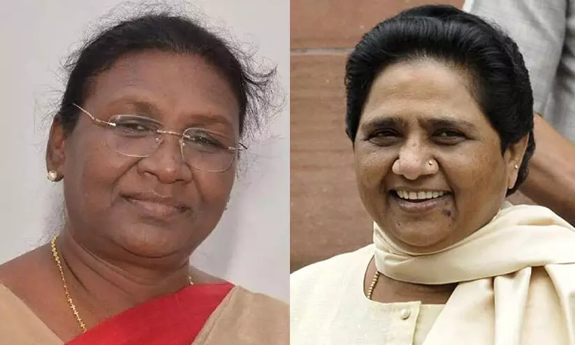Draupadi Murmu and Mayawati Draupadi Murmu and Mayawati