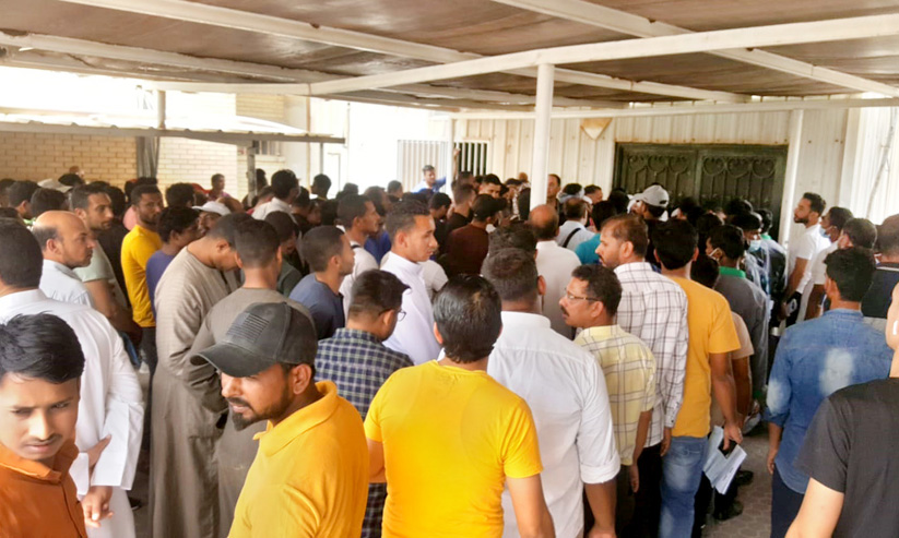 വിദേശികളുടെ മെഡിക്കൽ സെന്ററിൽ തിരക്ക് വിദേശികളുടെ മെഡിക്കൽ സെന്ററിൽ തിരക്ക്