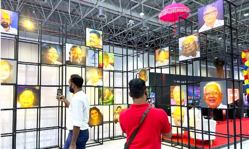 സന്ദർശകരുടെ മനംനിറച്ച് സാംസ്കാരിക കേരളം