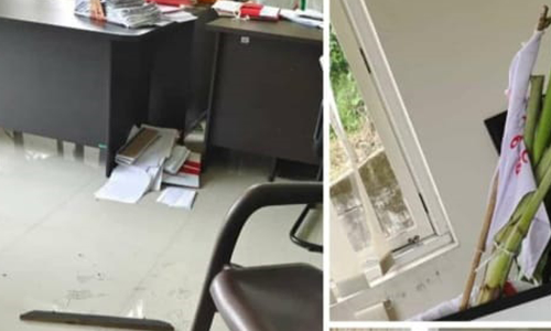 ​രാഹുൽ ഗാന്ധിയുടെ ഓഫിസ് ആക്രമിക്കാൻ ഗുണ്ടകളെ പറഞ്ഞയച്ചത് ഡി.വൈ.എഫ്.ഐ ജില്ല ഭാരവാഹികൾ