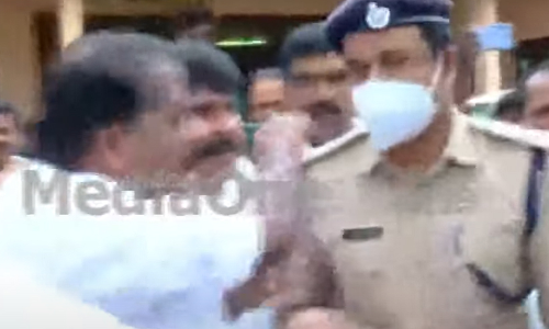 എം.പിയുടെ ഓഫീസ് സംരക്ഷിക്കാൻ സാധിക്കാത്ത പൊലീസിന്റെ സഹായം ആവശ്യമില്ല; ഇറക്കിവിട്ട് കോൺഗ്രസ്