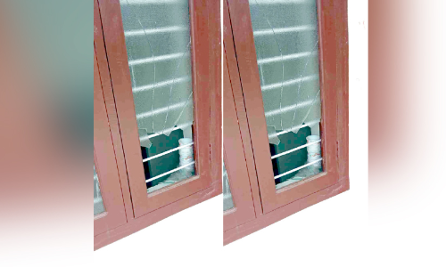 Violence against Pandalam Public Library building