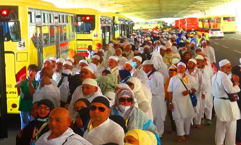 കേരളത്തിൽനിന്നുള്ള മുഴുവൻ ഹാജിമാരും മക്കയിലെത്തി
