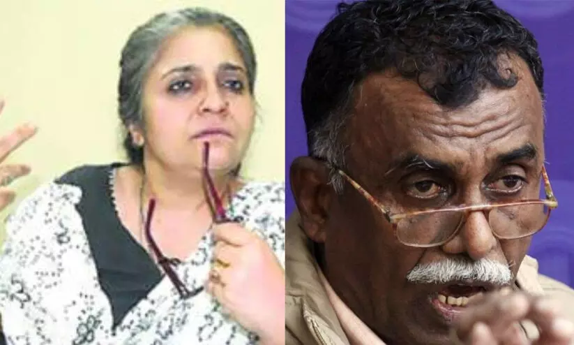 ടീസ്റ്റയെയും ശ്രീകുമാറിനെയും ഉടൻ മോചിപ്പിക്കണമെന്ന് 2250 പ്രമുഖർ