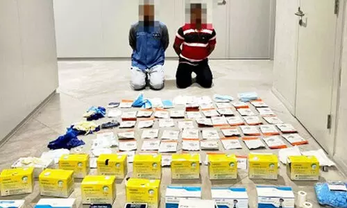 മ​രു​ന്ന് മോ​ഷ​ണം: ര​ണ്ടു​പേ​ർ അ​റ​സ്റ്റി​ൽ