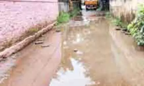 ചളിപറ്റാതെ സ്കൂളിലെത്താൻ വഴിയുണ്ടോ...​​?