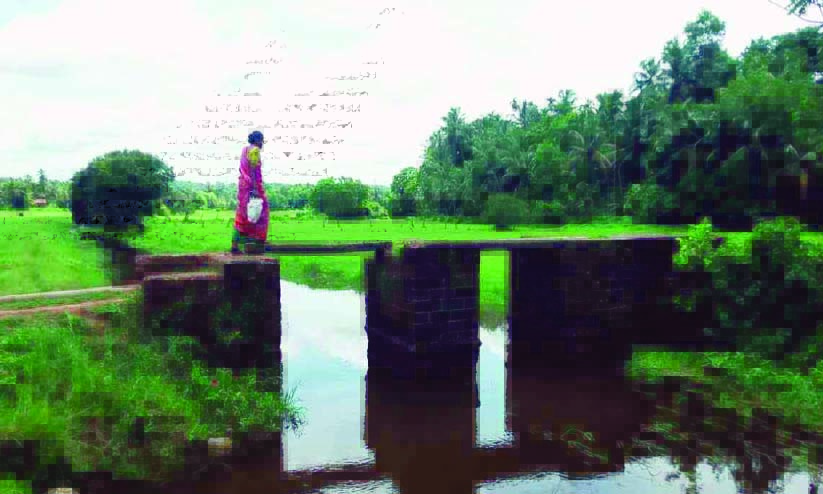 പാലം തകർന്നിട്ടും പഞ്ചായത്തിന് കുലുക്കമില്ല