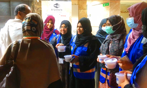 മക്കയിൽ ഹജ്ജ് സേവനത്തിന് തനിമ മലയാളി വനിതകളും