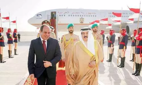 ഈജിപ്ത് പ്രസിഡന്‍റ് ബഹ്റൈനിൽ