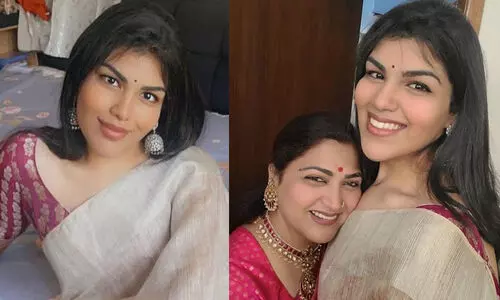 അമ്മ സുന്ദരി തന്നെയാണ്, കുട്ടിക്കാലം മുതൽ ബോഡിഷേമിങ് നേരിടുന്നു -ഖുശ്‌ബുവിന്‍റെ മകൾ