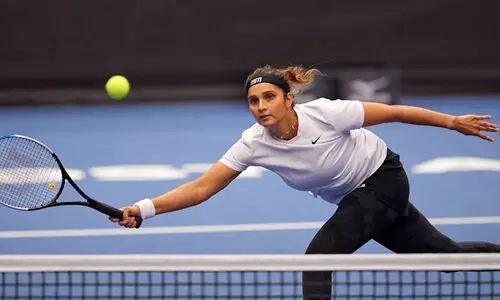 ക​രി​യ​റി​ലെ അ​വ​സാ​ന വിം​ബ്ൾ​ഡ​ണി​ൽ സാ​നി​യ മി​ർ​സ​ പുറത്ത്