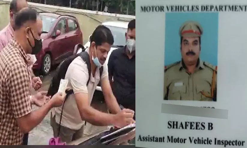 ചെക്പോസ്റ്റിൽ മൂന്ന് ദിവസത്തെ ഡ്യൂട്ടി; എ.എം.വി.ഐയുടെ കാറിൽ നിന്ന് വിജിലൻസ് പിടിച്ചത് 50,700 രൂപ