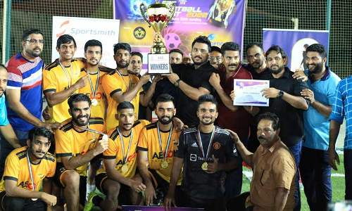 ഫുട്‌ബാൾ ടൂർണമെന്റ്: ബോധി വെങ്കിടങ് ജേതാക്കൾ