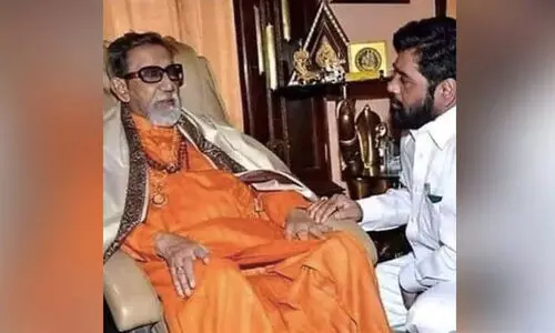 Bal Thakarey and Eknath Shinde