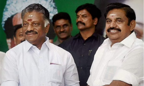 o panneerselvam, Edappadi K Palaniswami