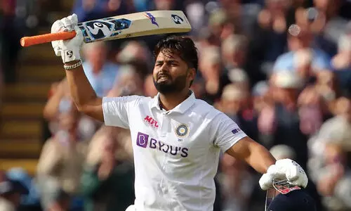 തകർത്തടിച്ച് പന്ത്; കരകയറി ഇന്ത്യ