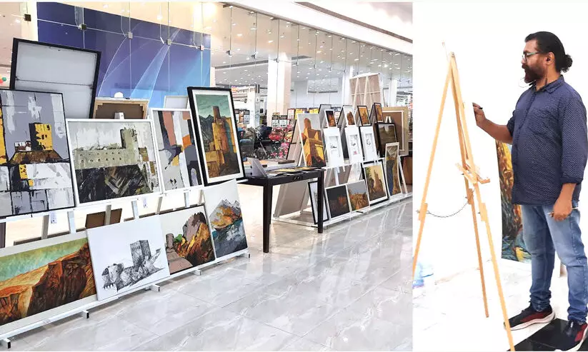 ശ്ര​േ​ദ്ധ​യ​മാ​യി മു​ഹ​മ്മ​ദ് റാ​ഫി​യു​ടെ ചി​ത്ര​പ്ര​ദ​ർ​ശ​നം