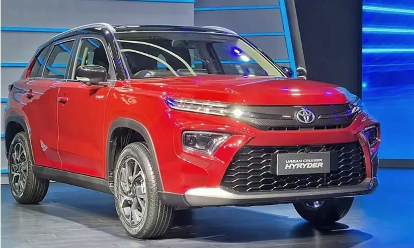 Toyota Hyryder SUV breaks cover bookings open
