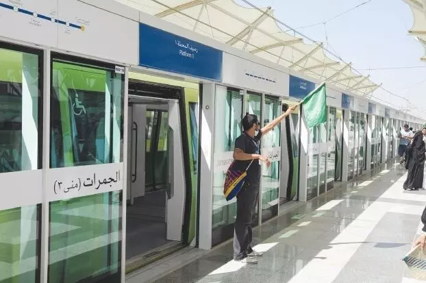 ഇന്ത്യൻ ഹാജിമാർക്ക് ഇത്തവണ മാഷാഇർ മെട്രോയിൽ യാത്ര ചെയ്യാം