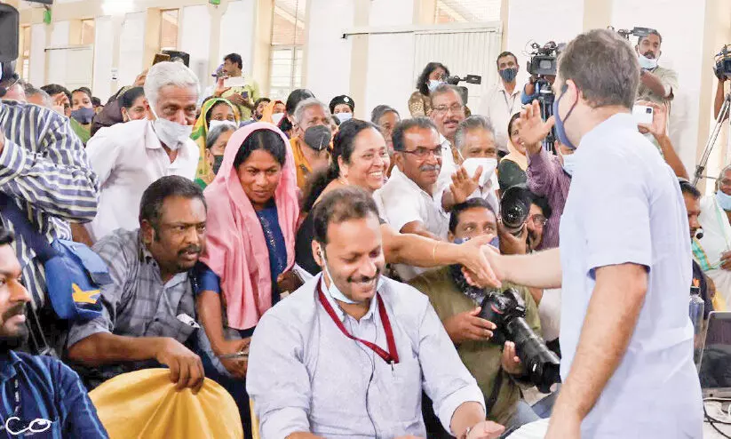 തൊഴിലുറപ്പ് പദ്ധതി: തൊഴില്‍ ദിനങ്ങൾ വർധിപ്പിക്കണം, കൂലി 400 രൂപയാക്കണം -രാഹുല്‍ ഗാന്ധി